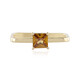 9K Yellow Zircon Gold Ring (de Melo)