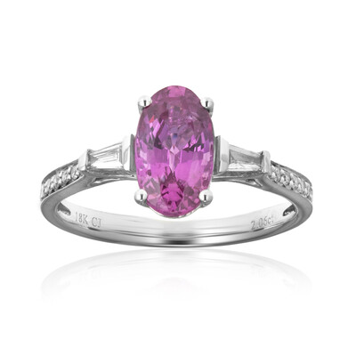 18K Pink Sapphire Gold Ring (CIRARI)