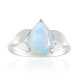 Rainbow Moonstone Silver Ring