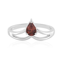 Pink Zircon Silver Ring