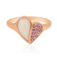 Mother of Pearl Silver Ring