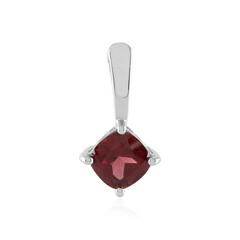 Mozambique Garnet Silver Pendant