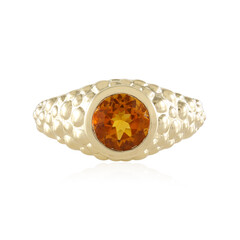 Madeira Citrine Silver Ring