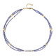 Tanzanite Silver Necklace (Riya)