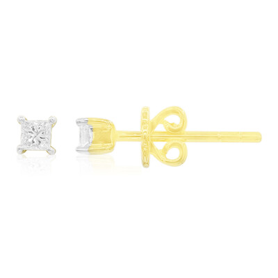 9K SI1 (G) Diamond Gold Earrings (Annette)