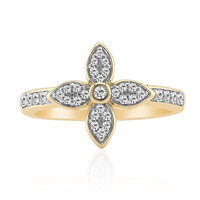 9K SI1 (G) Diamond Gold Ring