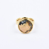 Maligano Jasper Silver Ring