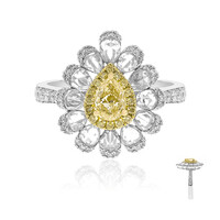 18K SI2 Yellow Diamond Gold Ring (CIRARI)