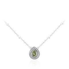 14K Madagascan Demantoid Gold Necklace (de Melo)