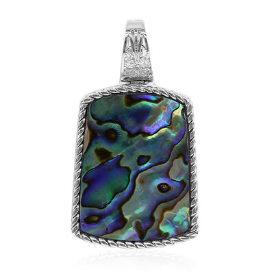 Abalone Shell Silver Pendant (Art of Nature)