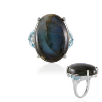 Labradorite Silver Ring