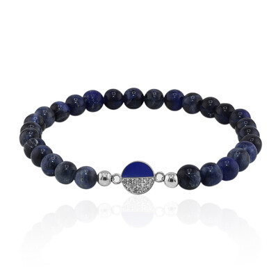 Sodalite Silver Bracelet