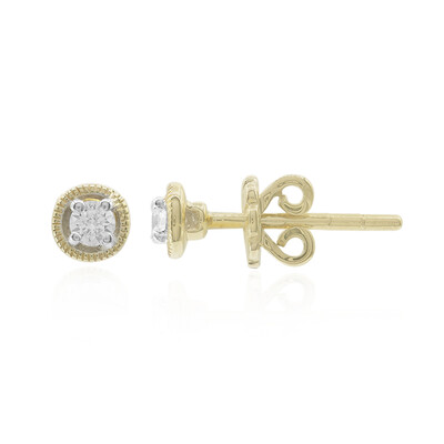 9K SI1 (G) Diamond Gold Earrings (Annette)