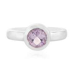 Rose de France Amethyst Silver Ring