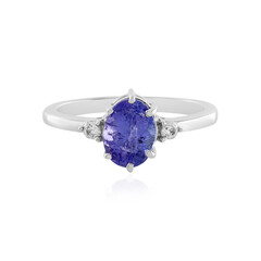 Tanzanite Silver Ring