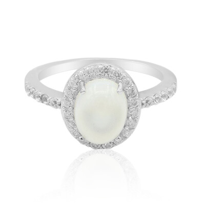 Welo Opal Silver Ring