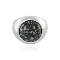 Leopard Opal Silver Ring