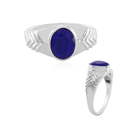 Lapis Lazuli Silver Ring