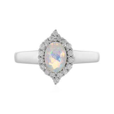 Welo Opal Silver Ring