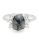 Snowflake Obsidian Silver Ring