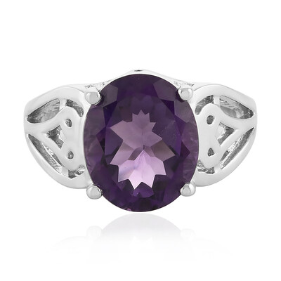 Madagascar Amethyst Silver Ring