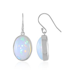 Welo Opal Silver Earrings