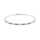 14K SI2 Blue Diamond Gold Bangle (CIRARI)