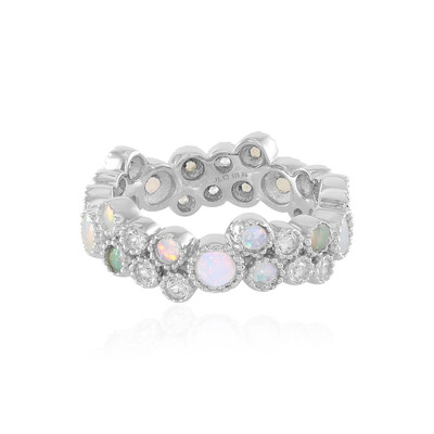 Welo Opal Silver Ring