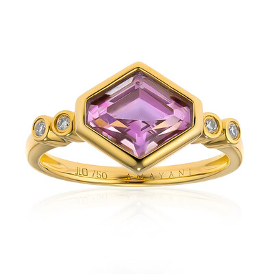 18K Pink Diaspore Gold Ring (AMAYANI)