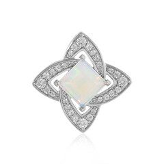 Welo Opal Silver Pendant (Adela Silber)