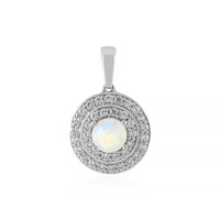 Welo Opal Silver Pendant