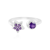 Amethyst Silver Ring