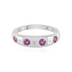 Rhodolite Silver Ring