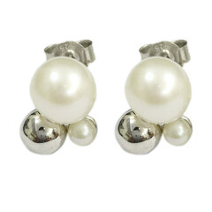 Freshwater pearl Silver Earrings