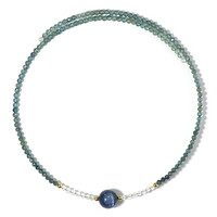 Nepal Kyanite Steel Choker (Riya)