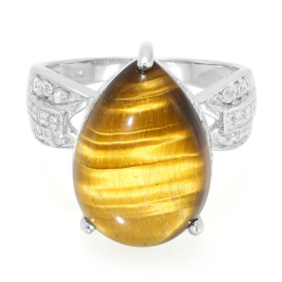 Tiger´s Eye Silver Ring