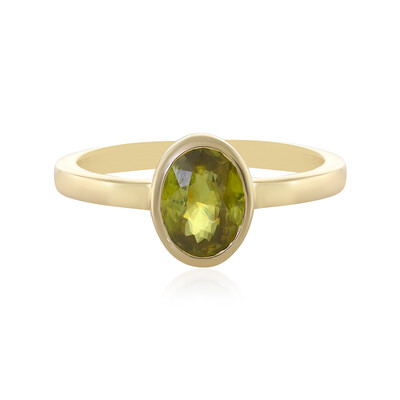 9K Sphene Gold Ring