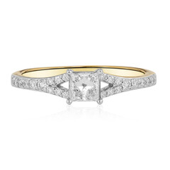 18K IF (D) Diamond Gold Ring