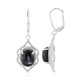 Indian star diopside Silver Earrings