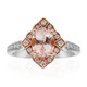 14K AAA Morganite Gold Ring (CIRARI)