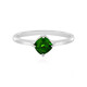 Russian Diopside Silver Ring