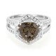 Smoky Quartz Silver Ring (Jahdo)