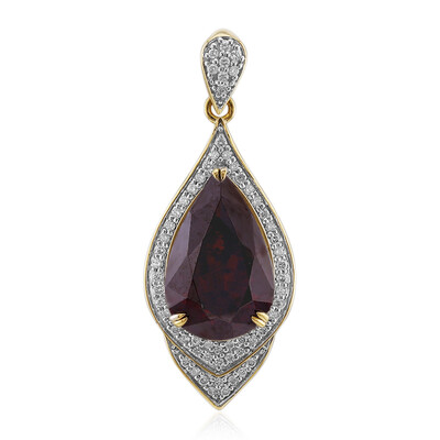 18K Cuprite Gold Pendant (Mark Kaufman)