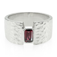 Rajasthan Rhodolite Silver Ring