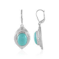 Turquoise Silver Earrings