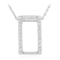 Zircon Silver Necklace