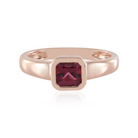 Rhodolite Silver Ring