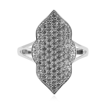 Zircon Silver Ring