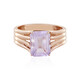 Lavender Quartz Silver Ring (SAELOCANA)