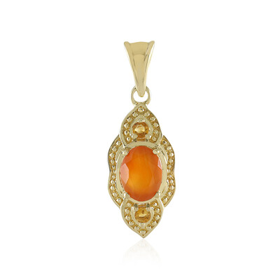 Carnelian Silver Pendant